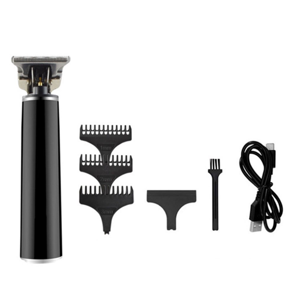 Portable Rechargeable Hair Cutting Machine Cordless Sculpting Skeleton Cordless Prune Electric Hair Clipper Trimming#g30: B