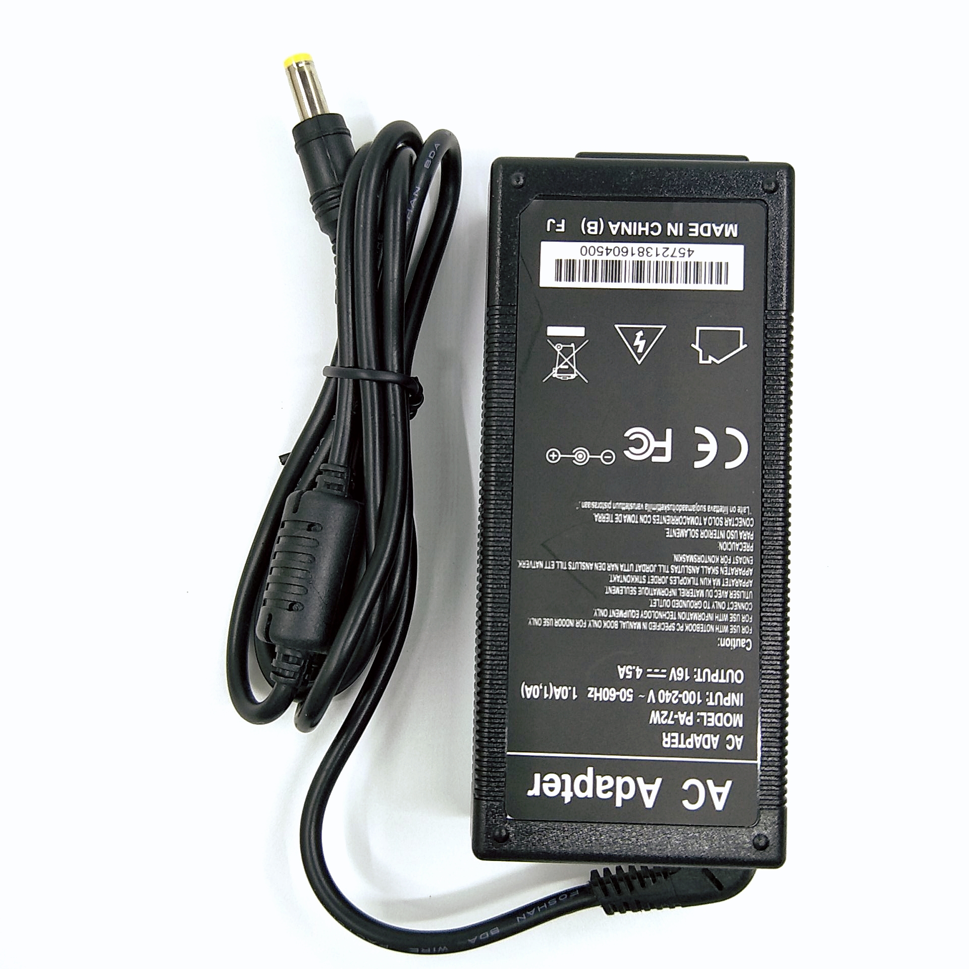 AC Adapter 16V 4.5A 5.5*2.5 Power AC Adapter Supply charger FOR IBM ThinkPad T20 T23 T30 T40 T40P T41 T41P T42 T42P T43 T43P
