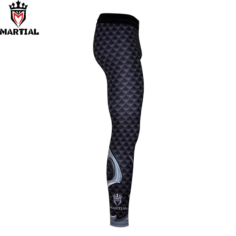 Martial: De Voogd van Dargon fitness running sport legging voor mannen compressie broek crossfit atletische leggings