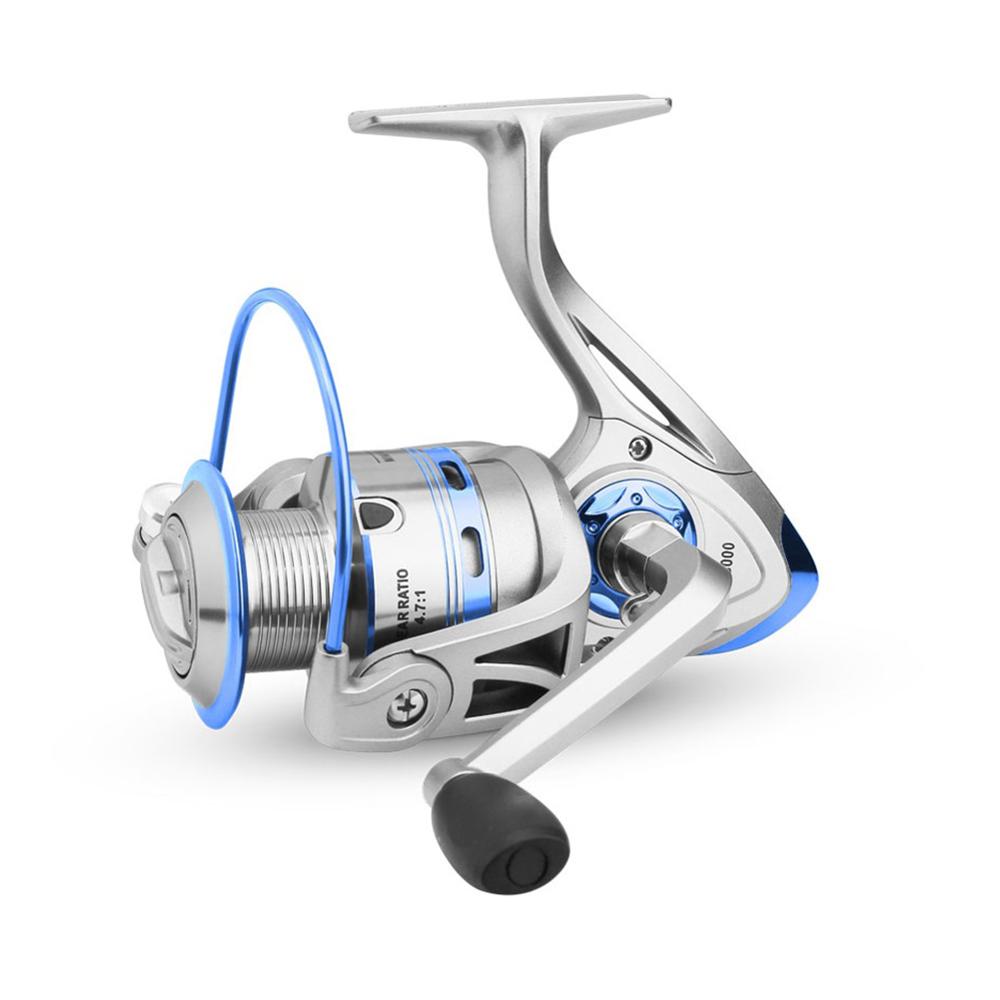 Spinning Reel 12BB+1 Stainless Steel FB 1000 -6000 Series Metal Coil Spool Ice Jigging Fishing Reel