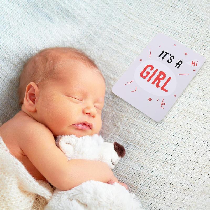 20pcs Baby Growth Milestone Commemorative Card Month Days Photography Props Infant Baby Growth Record Photo Props Accessories
