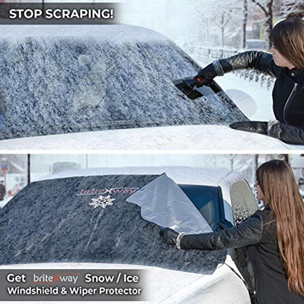 Auto Voorruit Zonnescherm Voorruit Sneeuw En Zonnescherm Voor Meest Weer Winter En Zomer Voor De Meeste Auto 'S