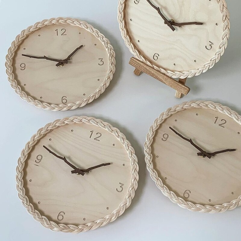 GISPOG Chili Rode Peper Ronde Wandklok 10 Inch Stille Niet