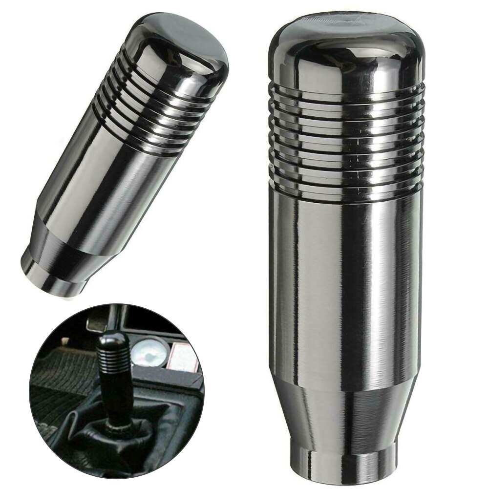 2 Color Universal Car Aluminum Manual Gear Shift Knob Stick Manual Transmission Gearstick Lever Shifter Knob