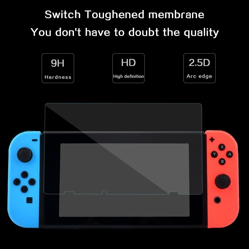 Screenprotector Gehard Glas Voor Nintend Schakelaar Screen Bescherming Glas Verre Tremp Op Voor Schakelaar Nintendos Schermbeschermer