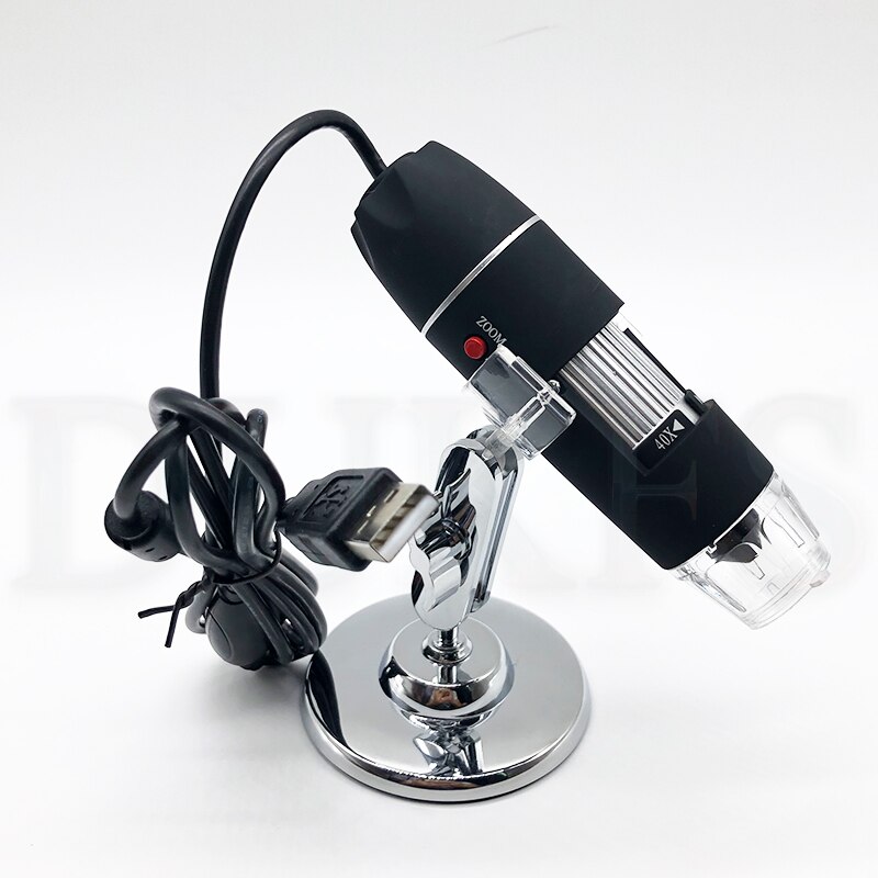 40X-1000X USB Electronic Microscope 8 LED Lights Endoscope Camera Magnifier For Mobile Phone Repair Soldering PCB Inspection