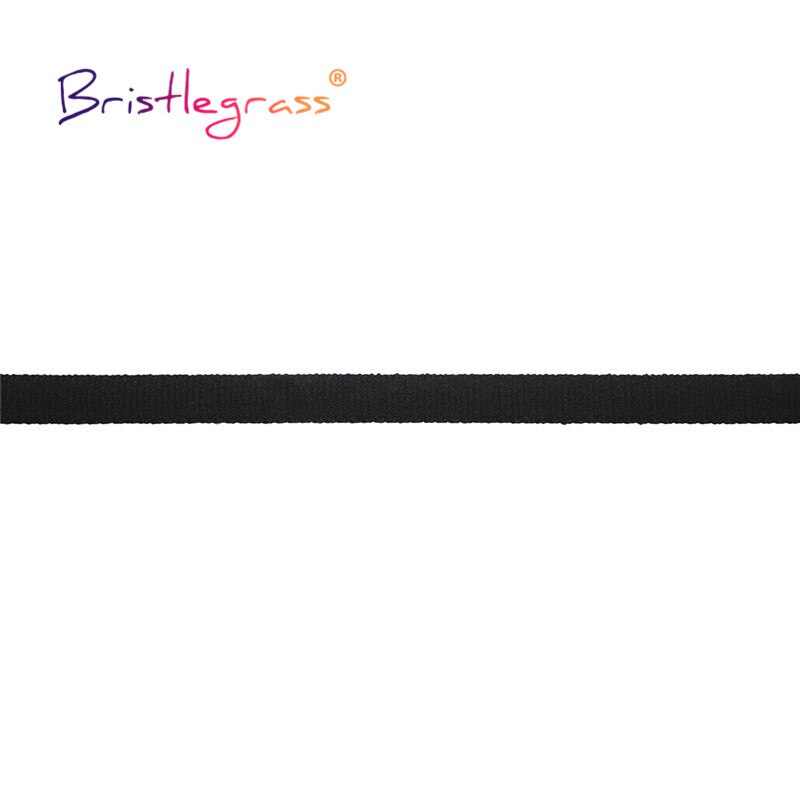 Bristegrass 2 5 10 yard 3/16 &quot; 5mm nylon rund elastisk snor reb spandex bånd tape bh strop pandebånd snørebånd kjole syning trim