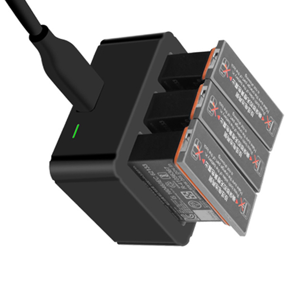 Lithium Batterij Oplader Voor Osmo Action Sport Camera Lithium Batterij Oplader Intelligente Opladen Voor Osmo Action Batterijen