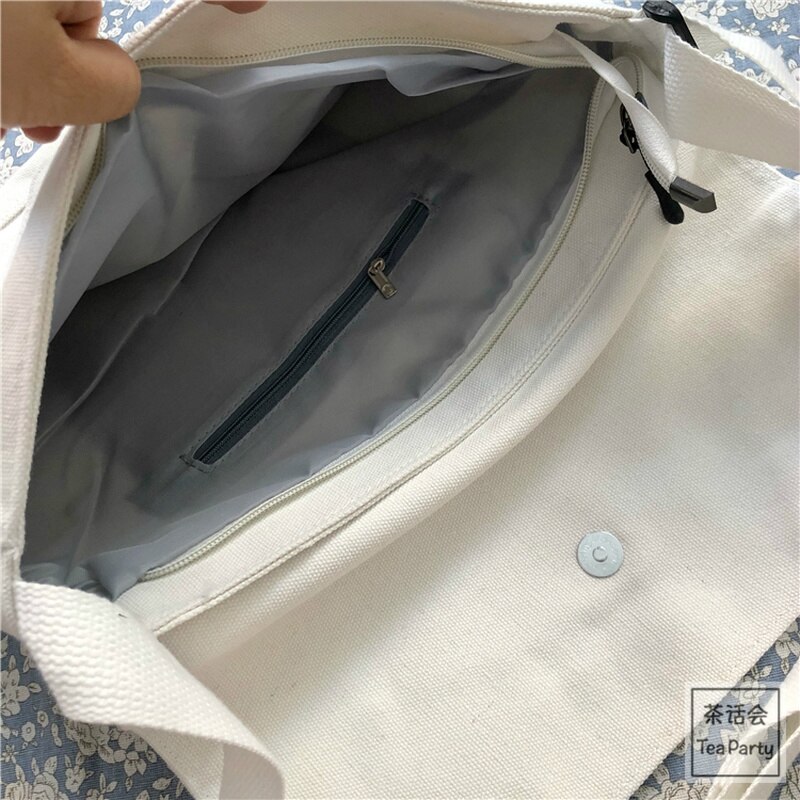 Einkaufstaschen Frauen Nette Kawaii Multi Taschen lässig Studenten Große Kapazität Tasche Adrette Crossbody Frauen Ulzzang