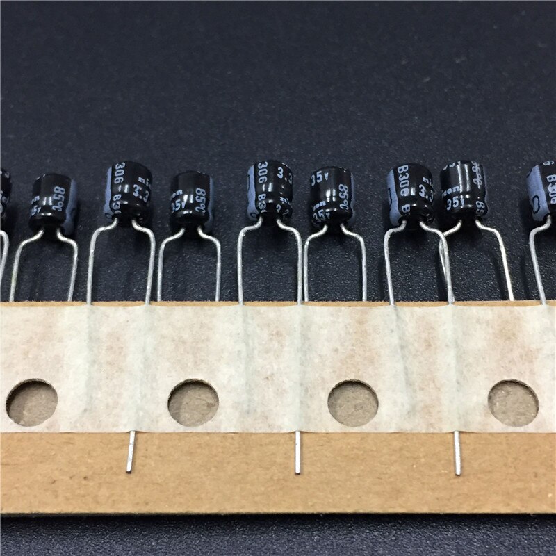 20 piezas 3,3 uF 35V NICHICON serie MA 4x4 5x5mm 35V3.3uF de perfil bajo de aluminio electrolítico condensador