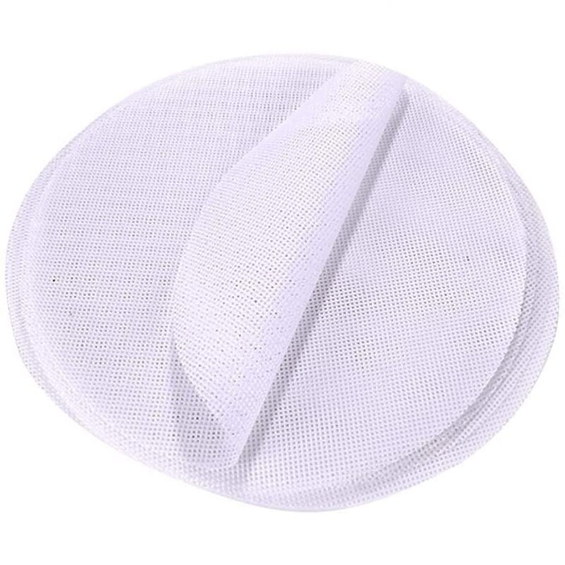 10 stk ikke-pinne silikon spjeld foringer mesh matte pute runde dumplings matt bakverk dempet sum mesh 30cm: misligholde tittel