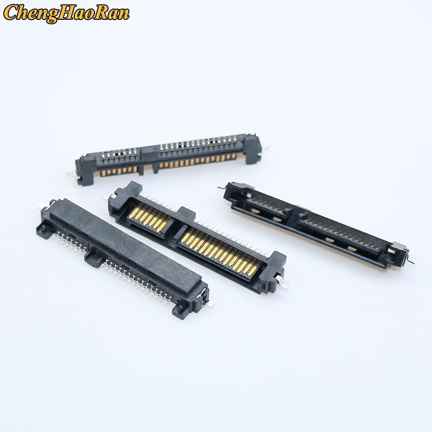 Chenghaoran 10 stk sata stik han smt 7p+15p 22 pin 7+15 stik socket