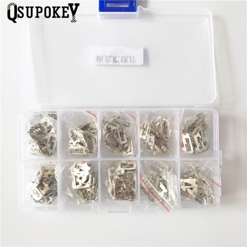 200pcs/lot HU101 Car Lock Reed Plate For Ford Focus Fiesta Ecosport Brass Material Locksmith Tools Car Lock Repair Kit