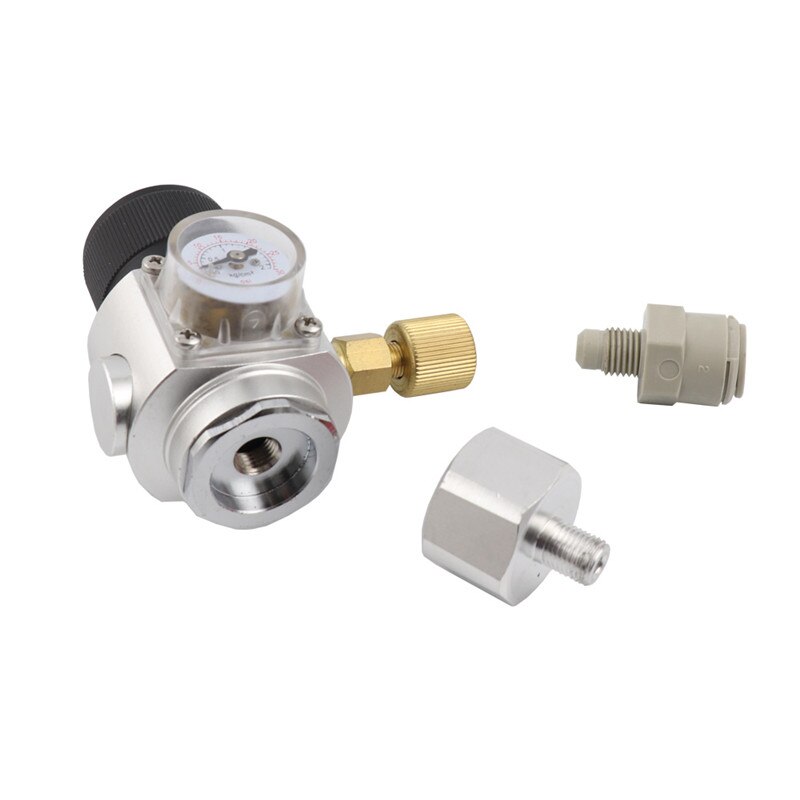Beer Keg Charger CO2 Dispenser 0-30PSI Mini Gas Regulator Soda Adapter 3/8" to Tr21.4 Gas Ball Lock Disconnect for Homebrewing: type 6