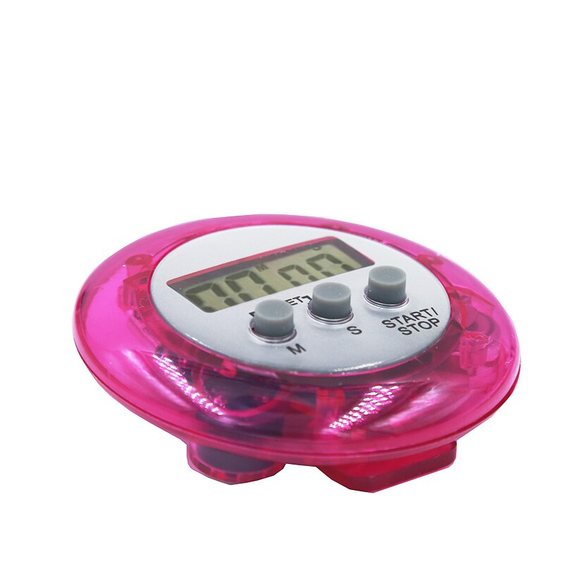 LCD Digital Kitchen Timer Cooking Practice round shape Timer Countdown Count Alarm Clock regular reminders 20% off