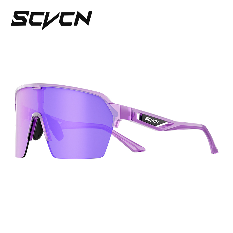 Scvcn-gafas de sol fotocromáticas para mujer, lentes de sol de lujo a la para conducir, pescar, ciclismo, Golf, bicicleta de montaña: Transparente