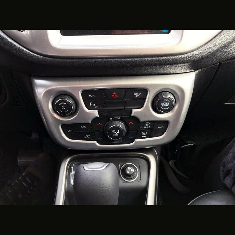 Car Air Conditioning Control Panel Decoration Car Modification Accessories for Jeep Compass