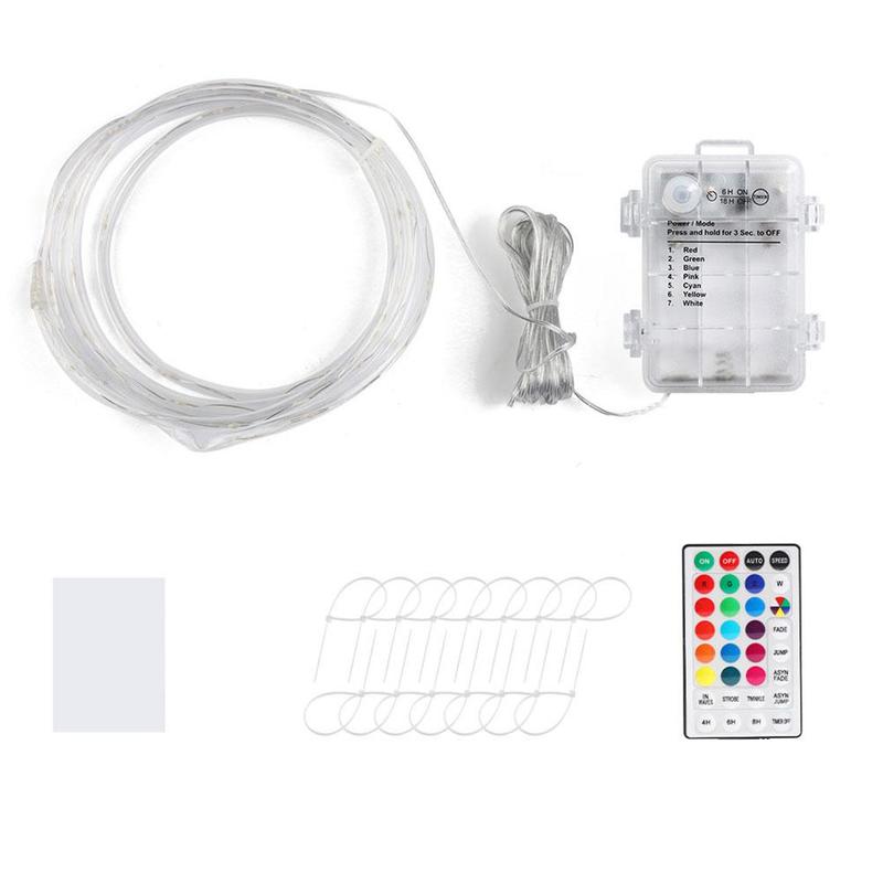 LED Light Remote Control Basketball Rim LED Light Basketball Playing Led Night Strip Basket Equipment Hoop Decor: Default Title