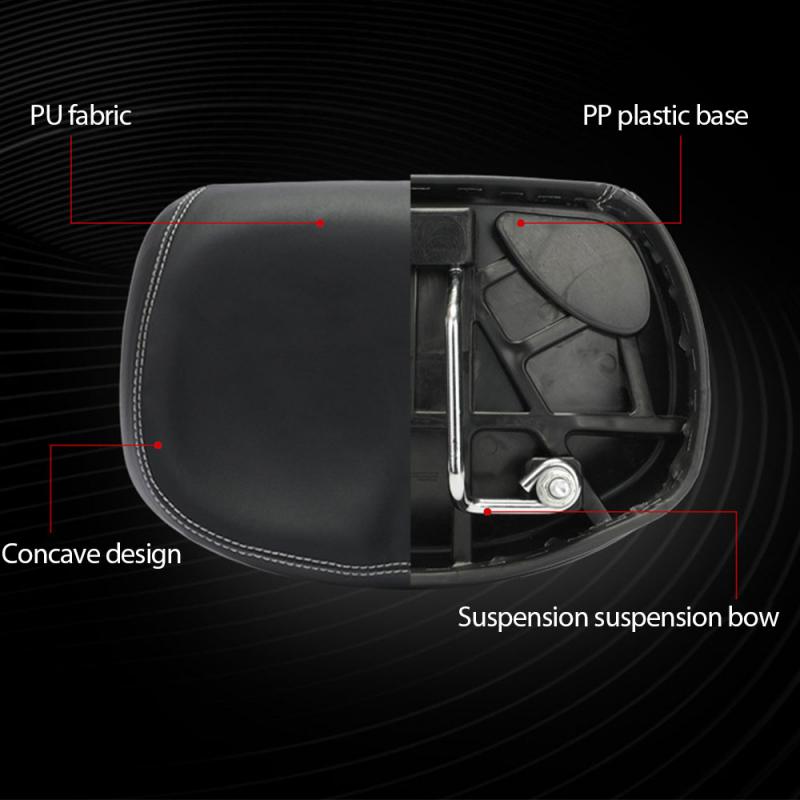 Big Ass Bike Bicycle Cycling Noseless Saddle Wide Large Soft PVC PU Pad Seat Big Butt Saddle Shock Resistance Seat