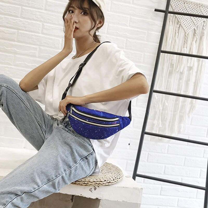 Riñonera tipo bandolera con de plátano para hombre y mujer, bolso para la cadera, bolsillo para teléfono, para Festival,