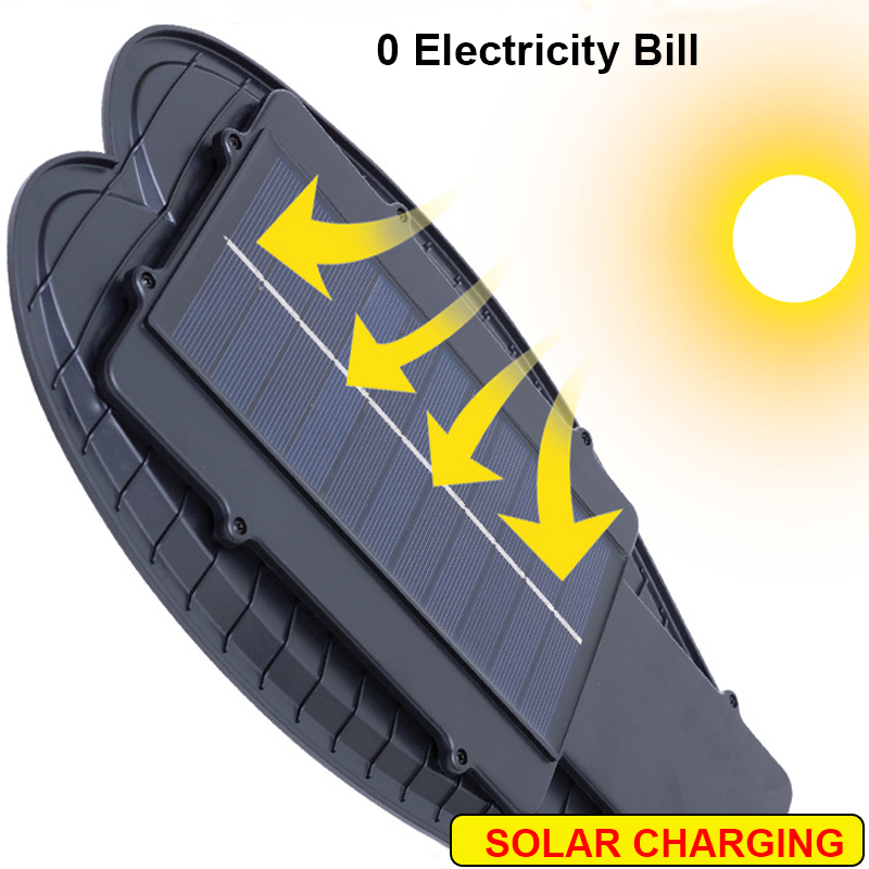 IP67 Waterproof Upgrade Outdoor LED Solar Light 5000w Powerful Solar Lamp 3 Modes Garden Light Street Lamp With Motion Sensor