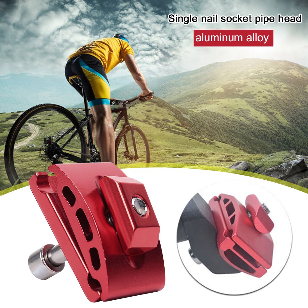 MTB Rennrad Sattelstütze Kopf Ersatz Fahrrad Sattel Schraube Sitz Rohr Post schnell Freisetzung Clip Kopf Radfahren Zubehör
