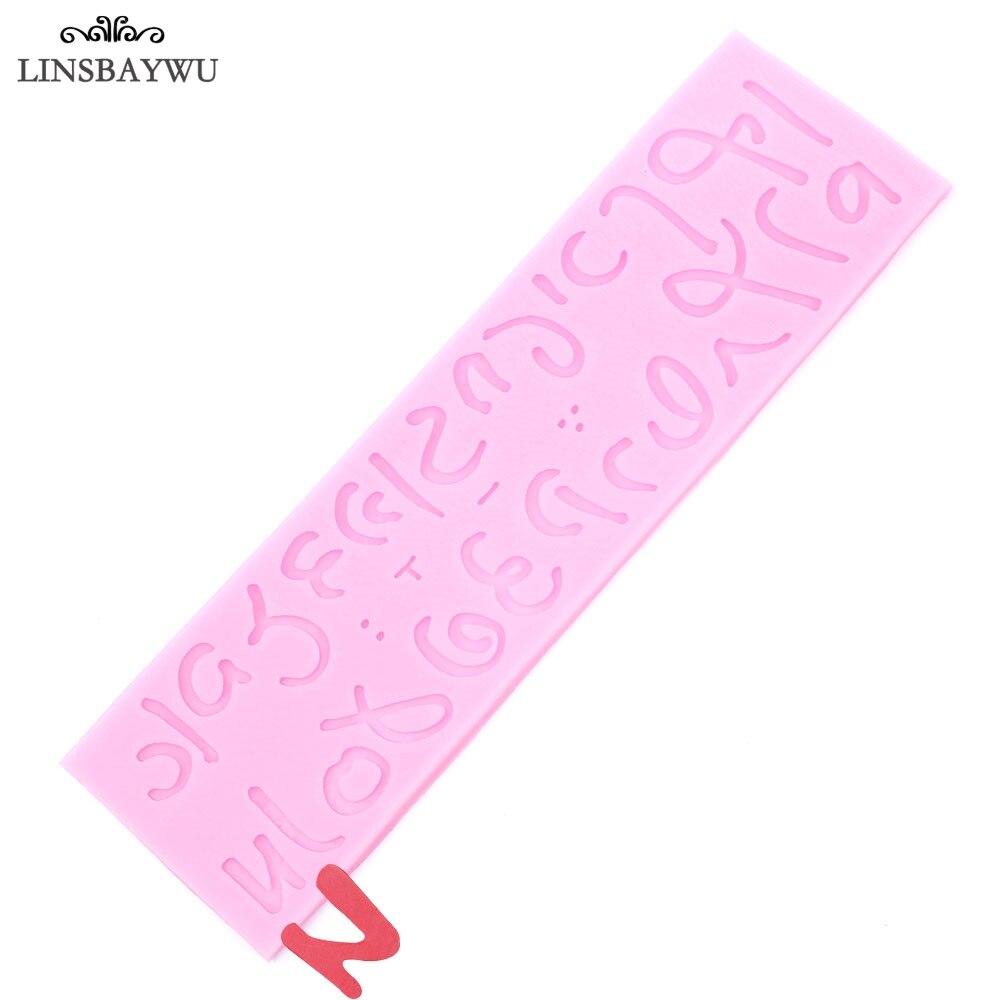 Linsbaywu Israël Hebreeuws Letters Silicone Mold Shape Cake Decorating Fondant Mould Gereedschap