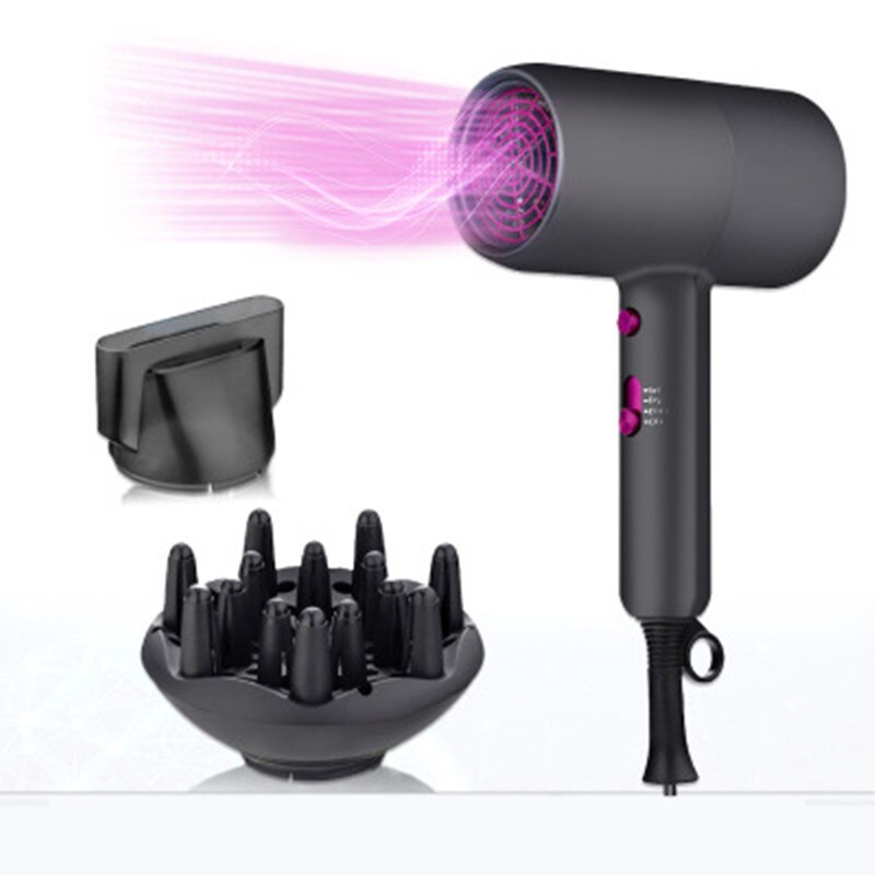 3 Heat Hair Dryer Blow Dryer Volume with Diffuser Salon Tool High-power Durable Hair Dryer /cold Air Kemei 4000W: UK
