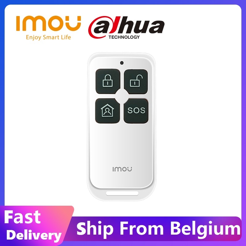 Dahua imou Smart Wireless 433Mhz 4 Bottons Remote Control Switch Controller For Home Wireless Security Alarm System(No Battery)