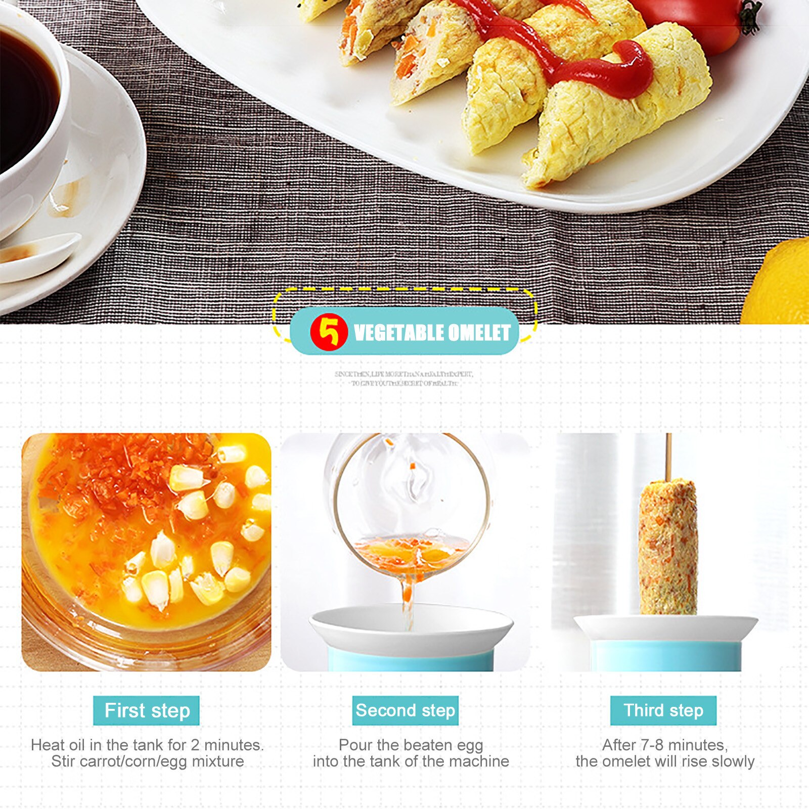 Elektrische Automatische Cup Roll Maker Huishoudelijke Diy Ontbijt Mini Machine Elektrische Loempia Maker Koken Gereedschap Ei Cup Machine