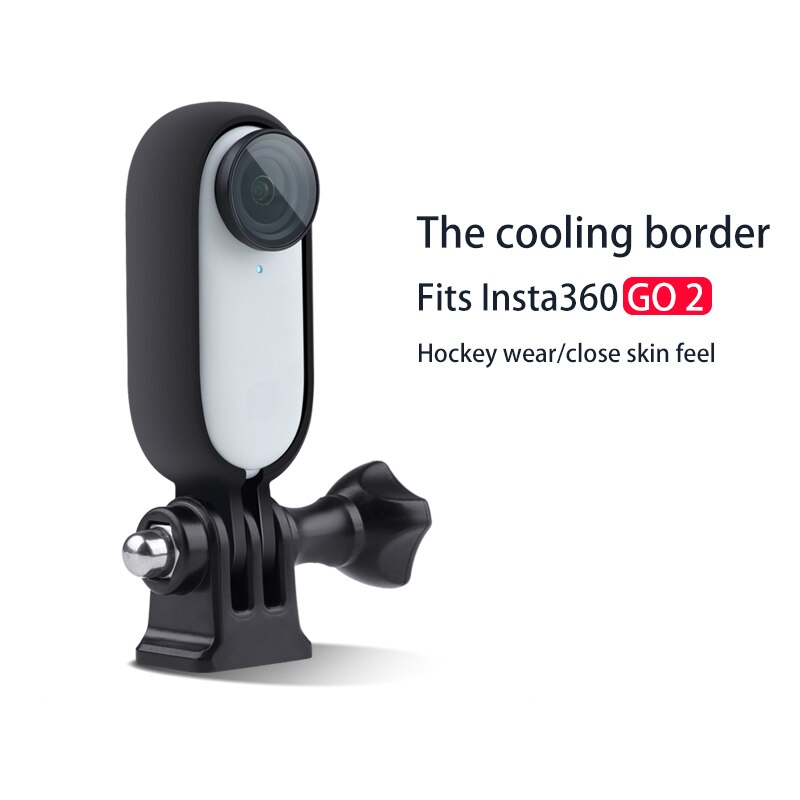 Insta 360 go 2 schutzrahmenhalterung 1/4 adapter verstellbarer winkelhalter stabilisator für insta 360 go2 zubehör