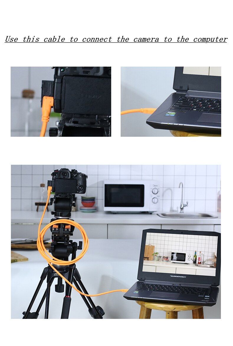 USB-C Cable - 3.1 Type C - 5Gbps Data Transfer - Angled Connector - for Huawei, Samsung - 3m, 5m, 8m, 10m