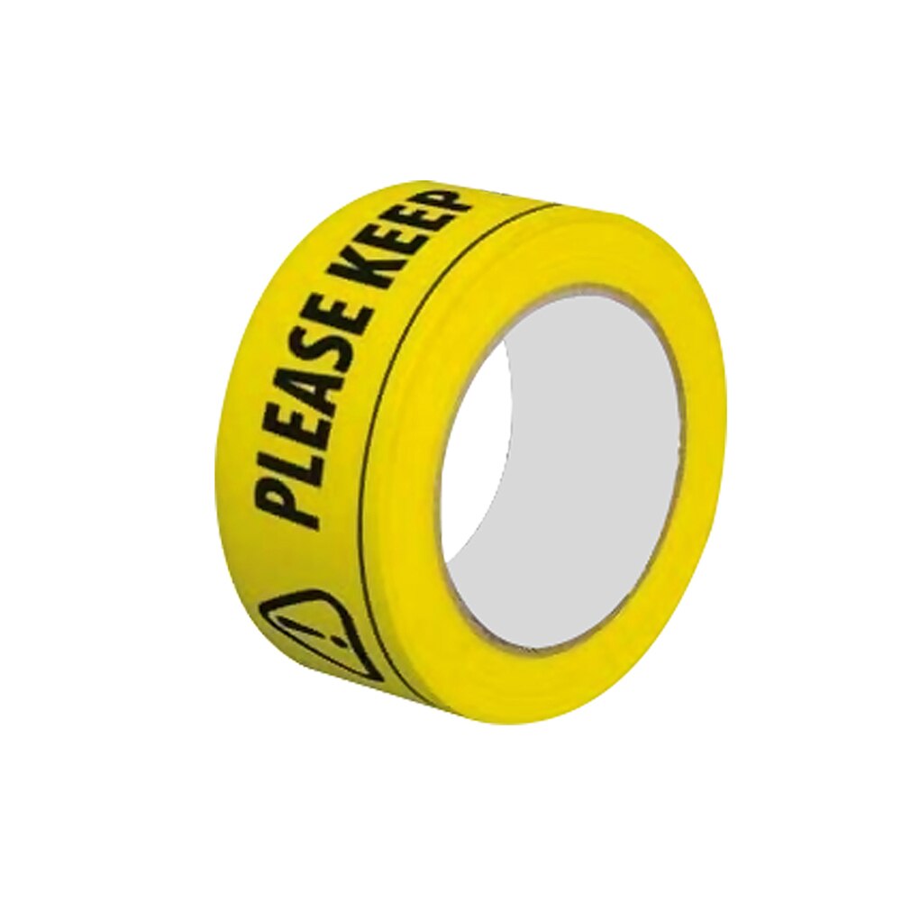 Pvc vloer waarschuwingstape gevaar voorzichtigheid breekbare barrière herinneren doe-het-zelf sticker werkveiligheid plakband voor winkelcentrum winkel school: Default Title