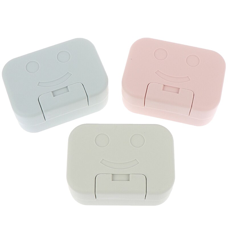 1pcs Outdoor Travel Soap Box Home Bathroom Accessories 2styles Waterproof Portable Soap Dish Bathroom Soap Holder
