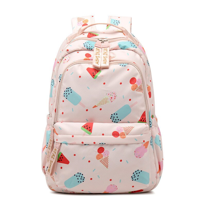 Sacos De escola Para Meninos Meninas Mochilas À Prova D' Água saco de Livro Infantil Crianças Saco de Ombro Mochila Mochila Mochila Escolar: pink