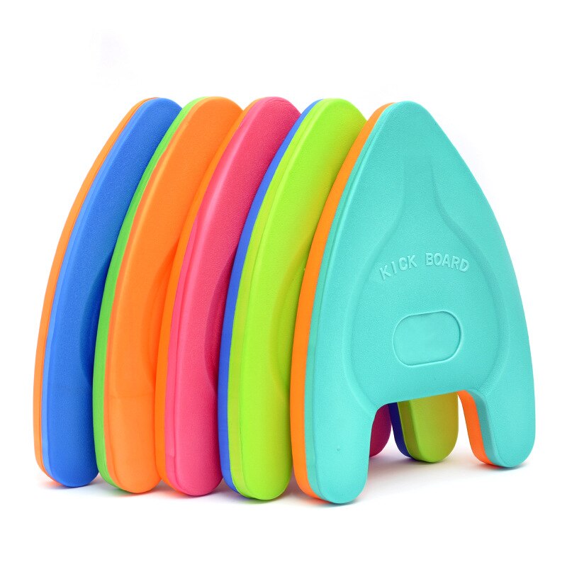 Tabla de natación de EVA ligera en forma de A, flotador trasero, Kickboard, herramientas de ayuda para entrenamiento de piscina para adultos y niños, 1 unidad: Default Title