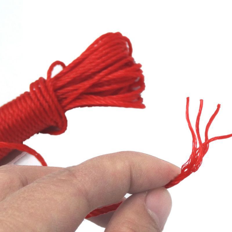 10 Meters Material Bold 32 Strands Of Multi-function Rope Outdoor Drying Bundled Rope Shrimp Cage Rope Color Random