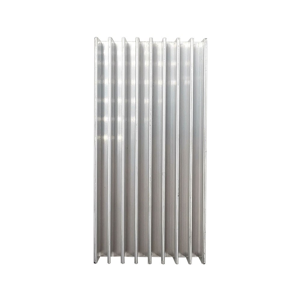 2 stk 100 x 50 x 17mm aluminium køleplade køleplade til led lys lampe høj termisk ledningsevne led radiator elektronik køleplader