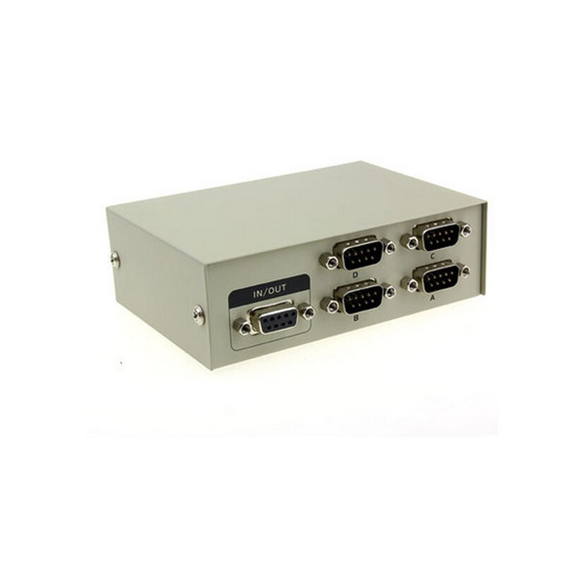 Serial Port Splitter Einen Punkt Vier Rs232 Hub 1 Minute 4 Serielle Port Switcher Expander RS232 Hub