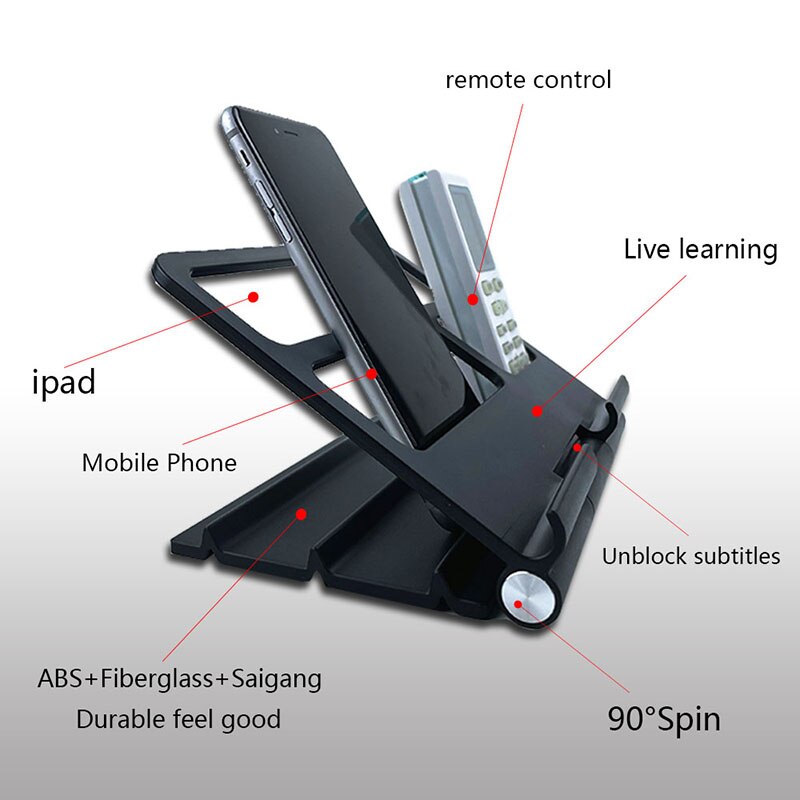 Universal Desktop Holder Tablet Stand Portable Desktop Mobile Phone Rack For Most Of Device Accessories Desktop Holder Bracket