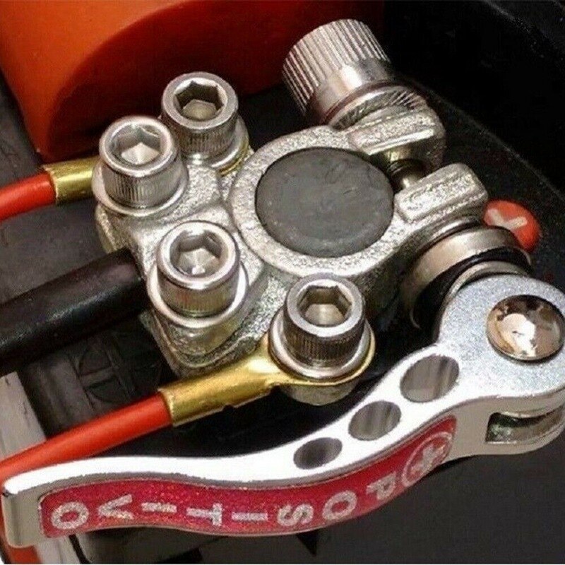 Battery Terminal Connector Clamp Quick Release / Adjust Disconnect Toll Less