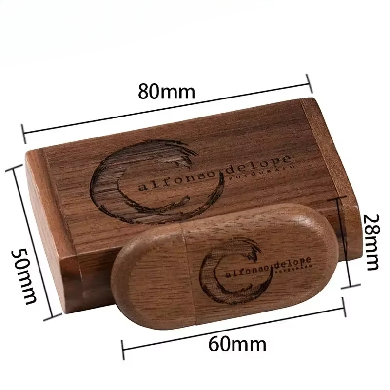 10PCS/Lot Wood USB 3.0 Flash Drive 64GB Pen usb 128GB Pen Drives U Disk 32GB Memory Stick Free LOGO Photography Wedding