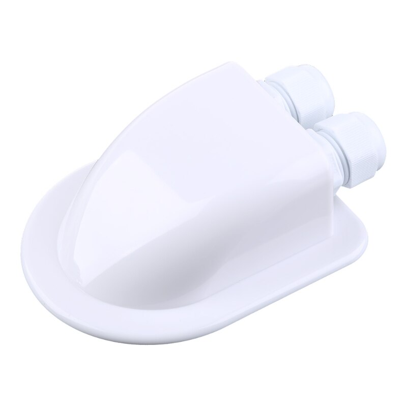 Solar Cable Entry Gland Housing Box Weatherproof Cable Entry Plate for Solar Project Installation on Travel Trailer Boat R7UB