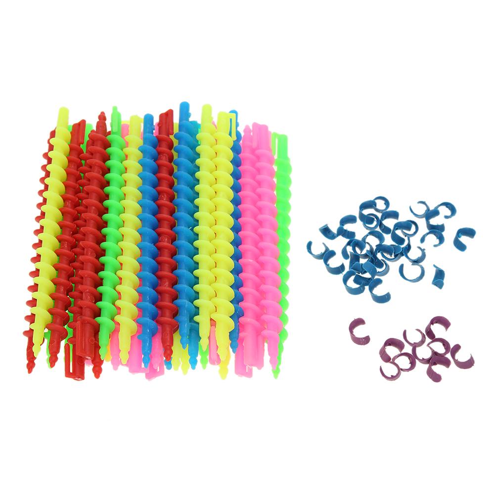 18/26/30/35Pcs Plastic Long Styling Barber Salon Tool Hairdressing Spiral Hair Perm Rod Hairdressing Curler Rollers Salon Tool: 35Pcs