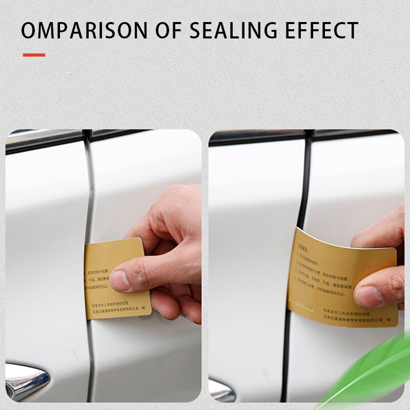 Rubber for Car Seal Strip Auto Protector Sealing Strips Car Door Rubber Seals Car Door Trunk Hood Sealant Sound Insulation