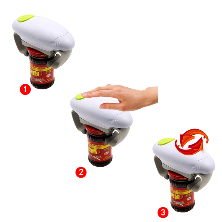 Automatische Blikopener Blik Elektrische Fles Jar Opener Keuken Gadgets Gereedschap
