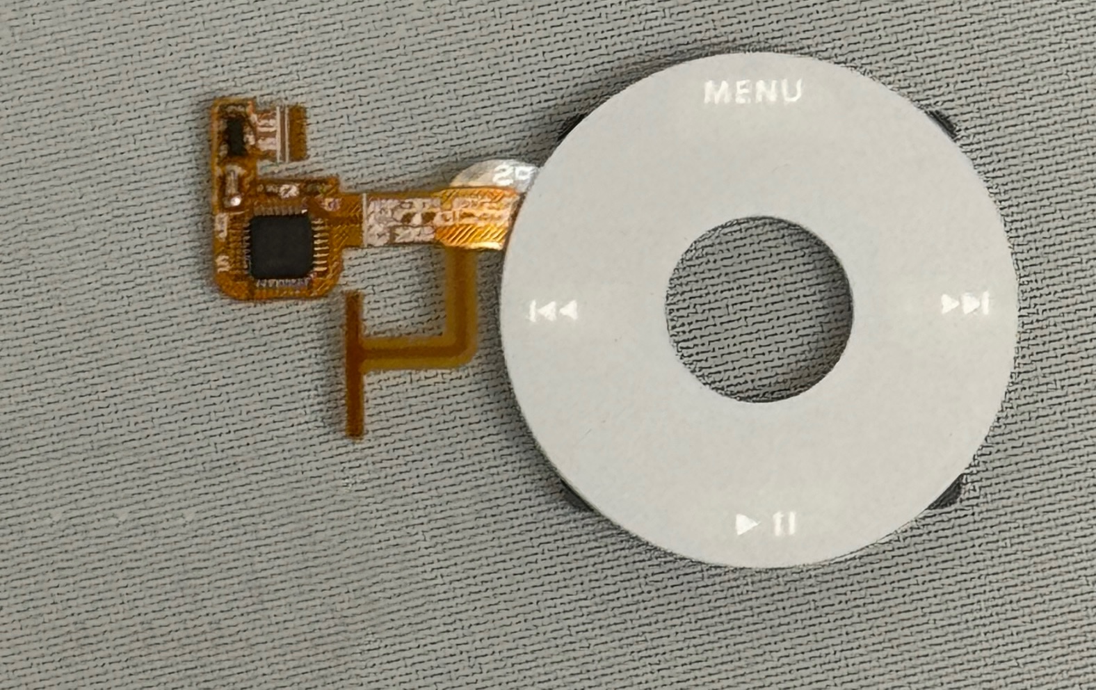 Click Wheel Flex Apple iPod Classic/vidéo 5e 5,5e génération 30 Go 60 Go 80 Go Clé tactile A1136: Violet