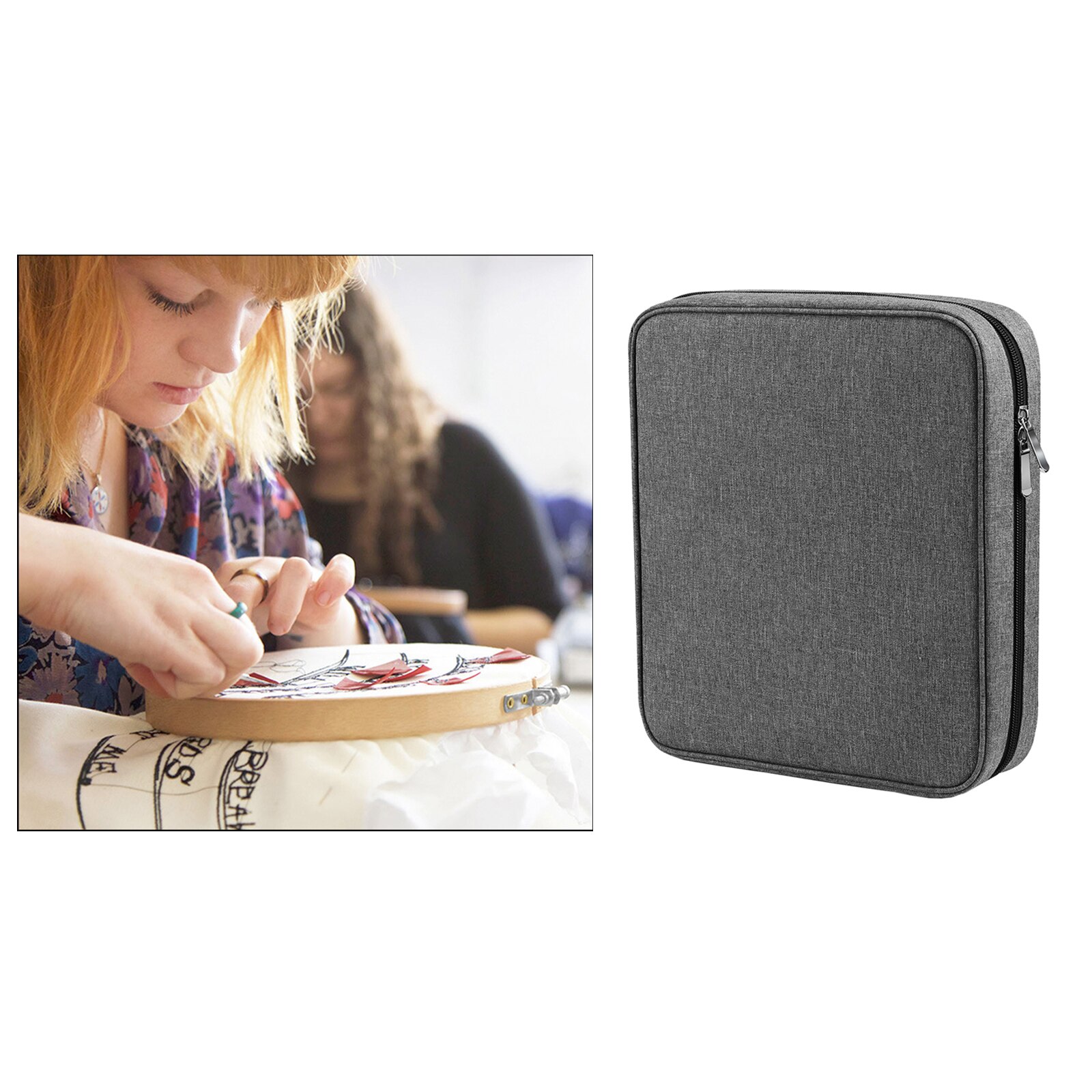 Huishoudelijke Breien Tas Borduren Project Opbergtas Draagbare Tote Case Voor Haken Haak Breien Naalden Naaien Accessoires