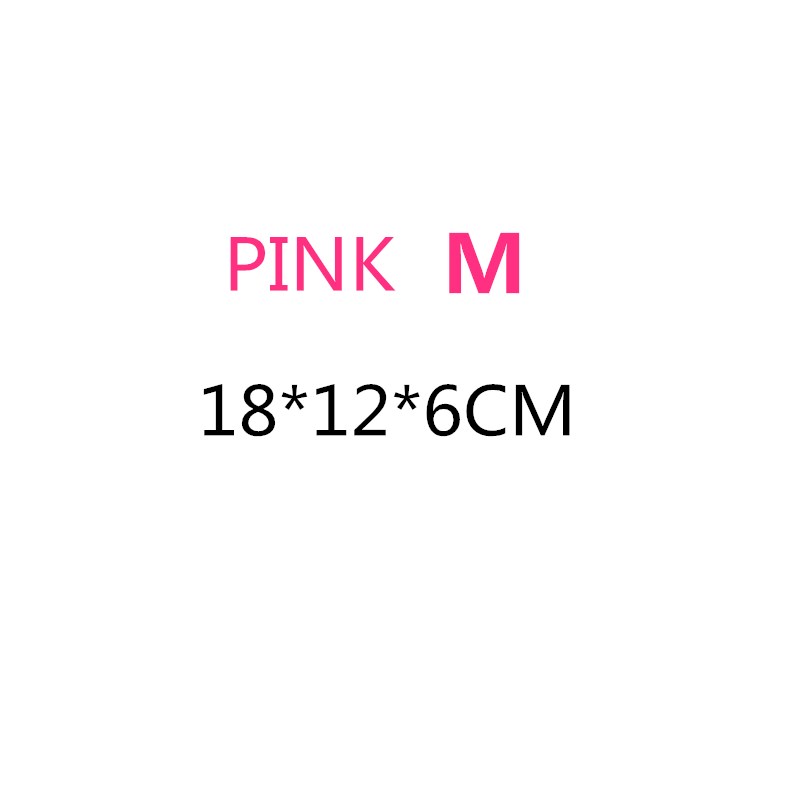 Bolsa de natación de PVC transparente para mujer, organizador de playa y piscina, bolsa de almacenamiento para baño deportiva, funda de teléfono resistente al agua: Pink M