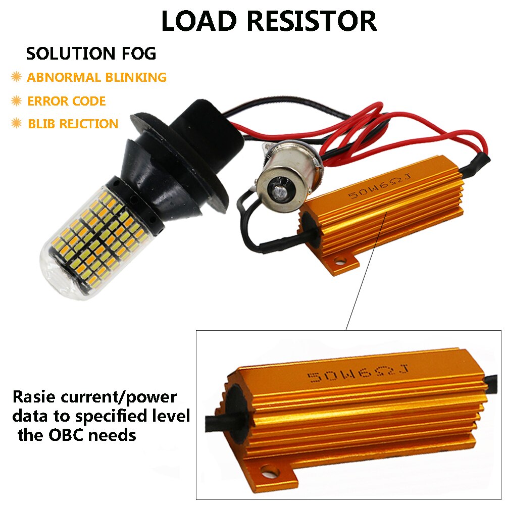 Luz led de circulación diurna con señal de giro, luces LED externas DRL de modo Dual, ba15s BAU15S 1156 p21w s25 168 T20 W21W WY21W 7440